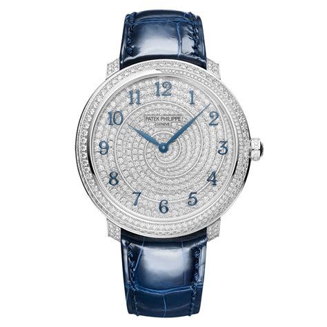 patek philippe diamond ribbon joaillerie price|Patek Philippe Calatrava 4978/400G.